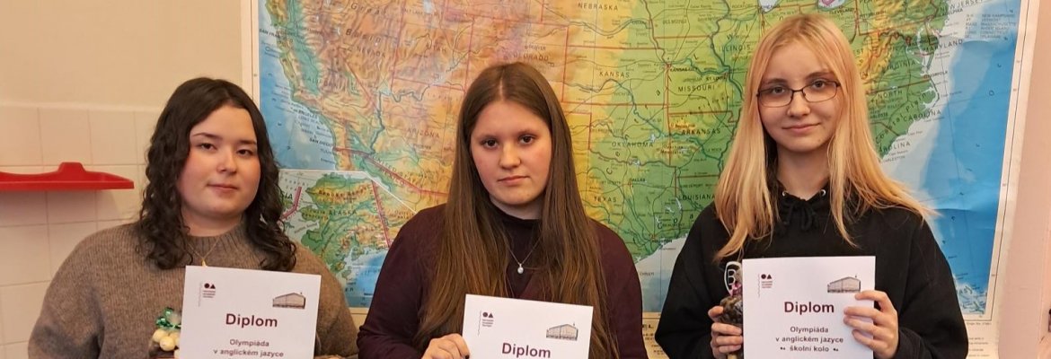 Olympiáda z anglického jazyka prověřila jazykové dovednosti našich studentů