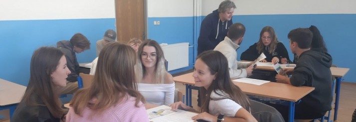 Návštěva dánských žáků a učitelů na naší škole